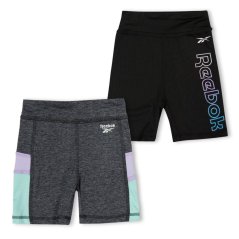 Reebok Kids' Jersey Jogger Shorts Midnight