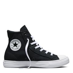 Converse Men's Canvas High-Top Trainers Black/White