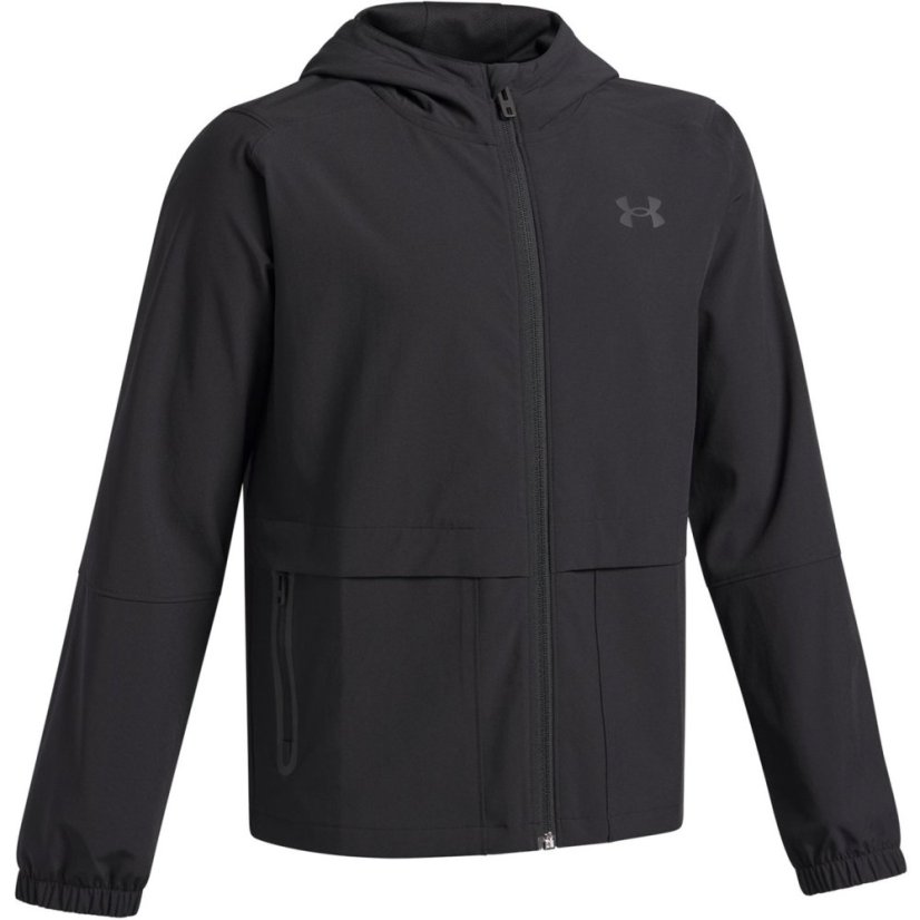 Under Armour UA Unstoppable Woven Boys Jacket Black/Black