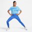 Nike Pro Women's Dri-FIT Graphic Short-Sleeve Top University Blue