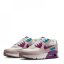 Nike Air Max 90 LTR Big Kids' Shoes White/Violet