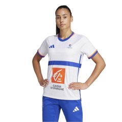 adidas Women's Short Sleeve Performance Gym Top White