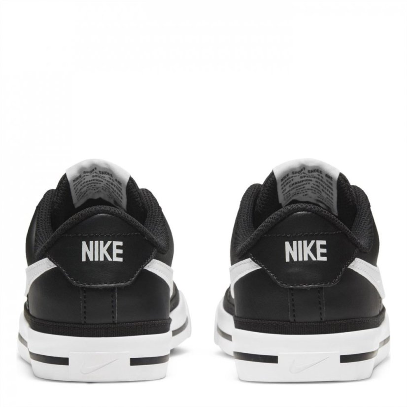 Nike Court Legacy Big Kids' Trainers Black/White