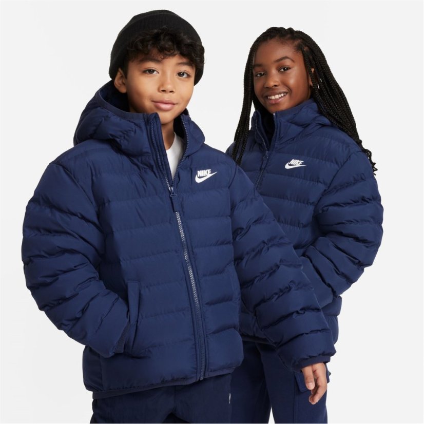 Nike NSW Filled Jacket Junior Navy