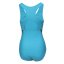 Slazenger Splice Racerback Swimsuit Womens Blue/Black