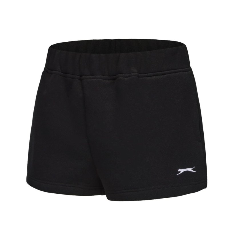 Slazenger Fleece Shorts Womens Black