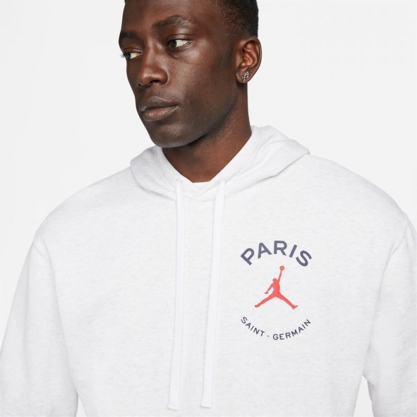 Air Jordan PSG Fleece Hoodie Mens Grey