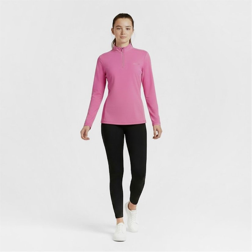 USA Pro 1/4 Zip Junior Pink