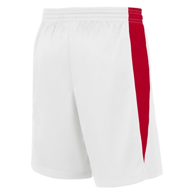 Nike Unisex Kids' Basketball Shorts White/Uni Red
