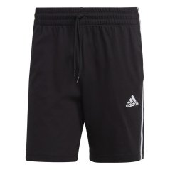 adidas Essentials 3 - Stripes Shorts Black/White