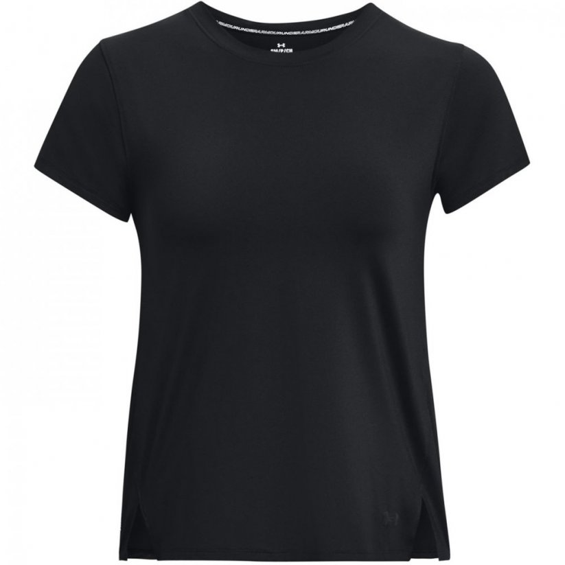 Under Armour Iso-Chill Laser Tee Womens Black/Reflect