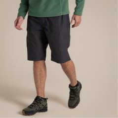 Craghoppers Kiwi Long Water-Repellent Shorts Black Pepper