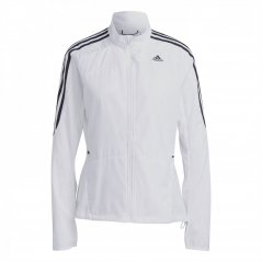 adidas Marathon 3-Stripes Jacket Womens WHITE