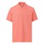 Slazenger Plain Polo Shirt Mens Coral