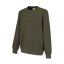 Slazenger Fleece Crew Sweater Mens Khaki Marl