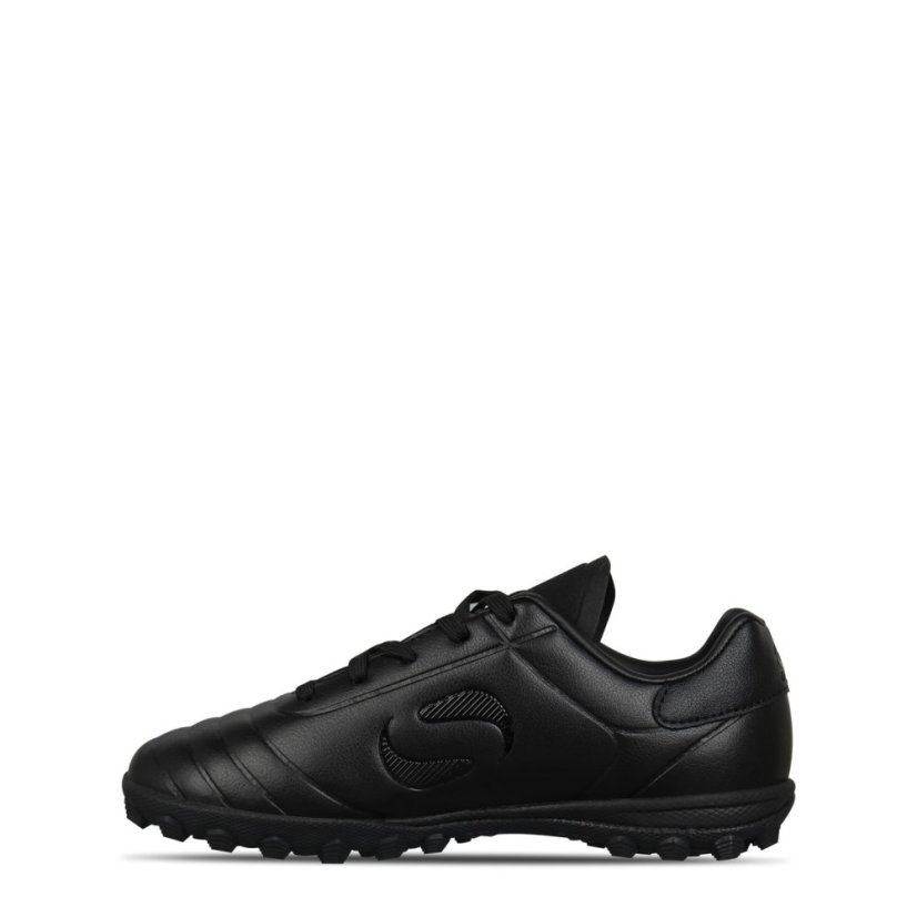 Sondico Strike Childrens Astro Turf Trainers Black/Black