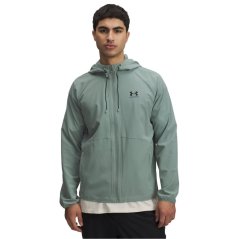 Under Armour Men's VIBE Wool Performance Tracksuit Top SILICA GREEN/BL