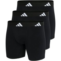 adidas Active Flex Cotton Boxer Brief (3PK) Black