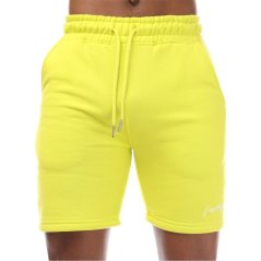 Hype Unisex Adults Regular Jersey Jogger Shorts Lime