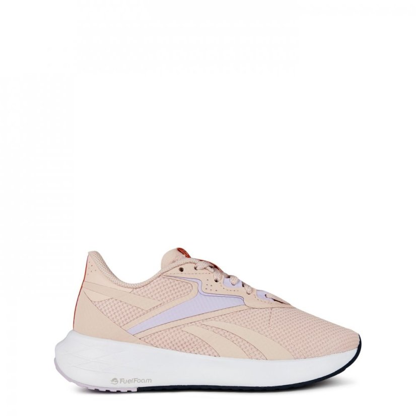 Reebok Energen Run 3 Shoes Womens Runners Soft Ecru/Purpl