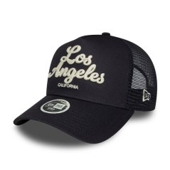 New Era Womens LA Adjustable Trucker Cap NE Navy