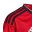 adidas Manchester United Home Shirt 2023 2024 Juniors Team Red