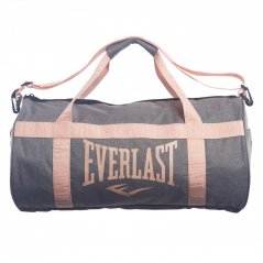 Everlast Barrel Bag Grey/Coral
