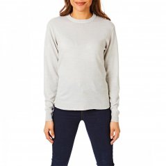 Light and Shade Supersoft Jumper Ladies Light Grey