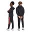 adidas Unisex Kids' Hot Closed Hem Fleece Joggers Black/Lucid Red