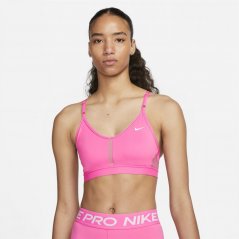 Nike Indy Women's Light-Support Logo Sports Bra Pinksicle