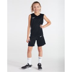Nike Unisex Kids' Basketball Shorts Black/White