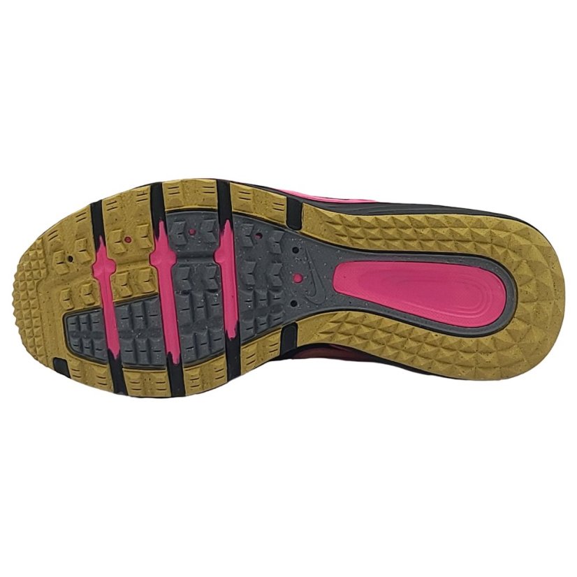 Nike Dual Fusion Running Shoes Womens Black/Orng/Pink