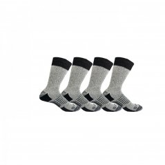 Gelert 4Pk Crw Socks Mens Black