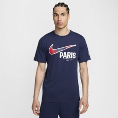 Nike PSG Swoosh T Sn44 Blue