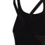 adidas Solid Small Logo Swimsuit Black/White