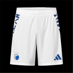 adidas F.C. Copenhagen Home Shorts 2024 2025 Juniors White