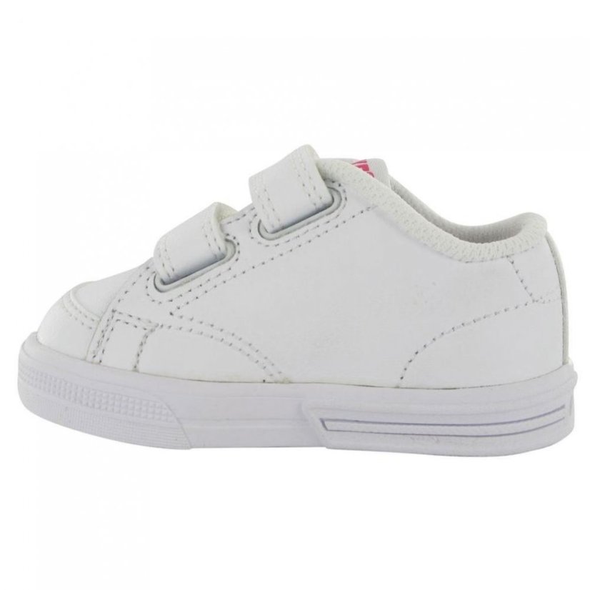 Nike Capri Leather Infant Girls Trainers White/Red