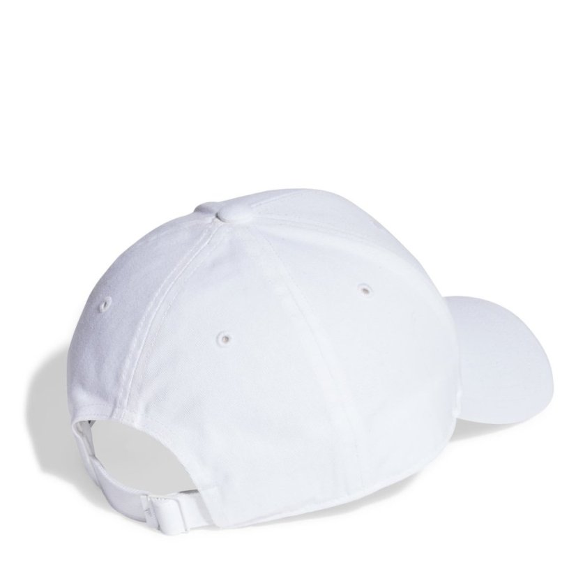 adidas Cotton Twill Baseball Cap Ld51 White/Black