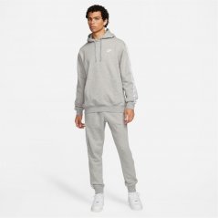 Nike Club Fleece Men's Graphic Hooded Tracksuit Dk Grey/White