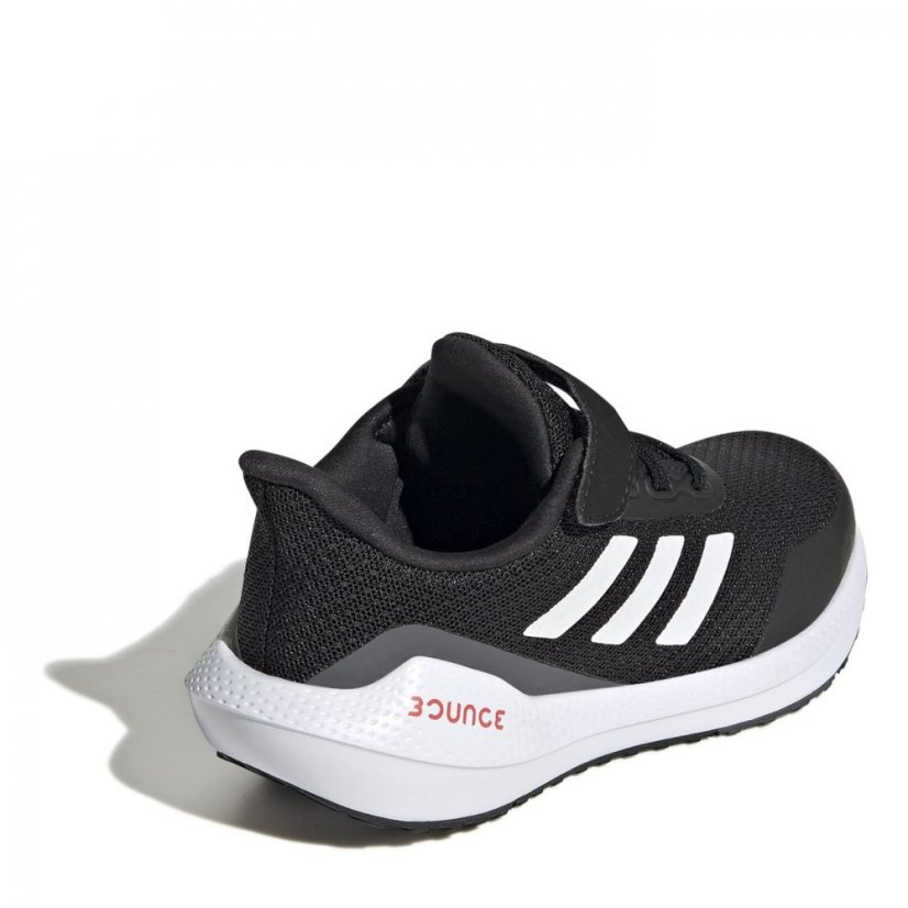 adidas EQ21 Run Child Boys Trainers Black/White