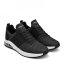 Kappa Affi Mens Air Bubble Knitted Trainers Grey/White