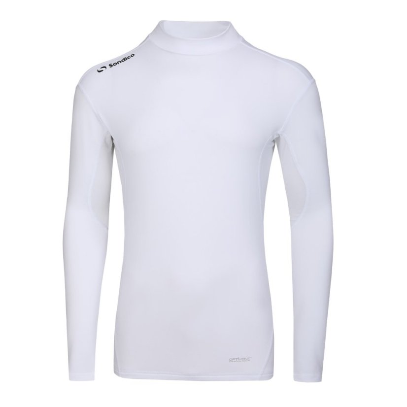 Sondico Base Mock Neck Mens White