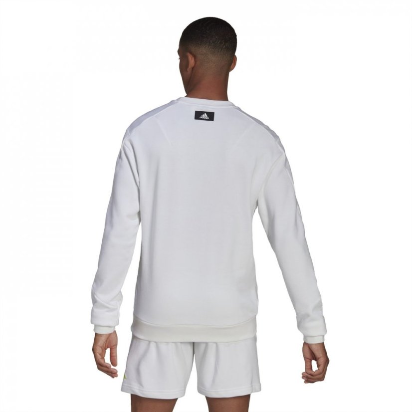 adidas Future Icons Crew Sweatshirt Mens White