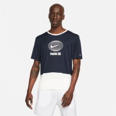 Nike DriFit Heritage T Shirt Mens Obsidian