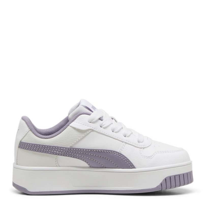 Puma Street PS White/Plum/Silv