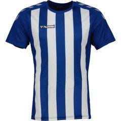 Hummel Unisex Kids' Stripe Jersey Drill Top True Blue/Wh