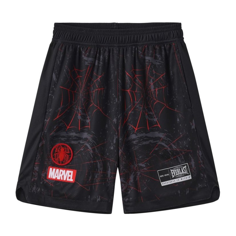 Everlast Spiderman Shorts Juniors Black