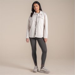 Craghoppers Womens National Trust Ribwor Overshirt Ecru