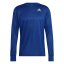 adidas Own the Run Long Sleeve Tee Royblu/Refsil