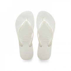 Havaianas Slim Flip Flops White 0001